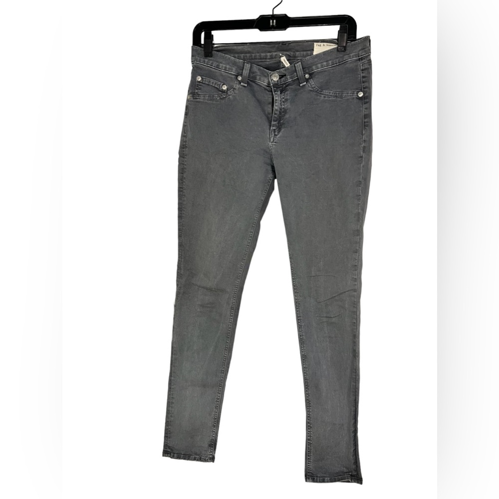 rag & bone legging jean in grey, size 29